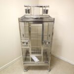 Stainless Steel Play Top Parrot Cage